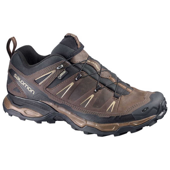 Buty Trekkingowe Męskie Salomon X ULTRA LTR GTX® - Brązowe Czarne - Polska (129-CSBLXR)